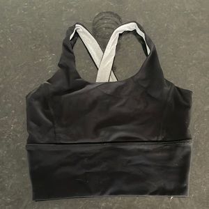 Born Primitive long line sports bra black size small